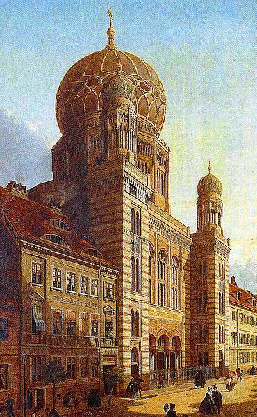 unknow artist Berlin-Synagoge in der Oranienburger Strabe China oil painting art